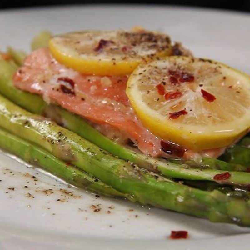 Instant Pot Lemon Garlic Salmon