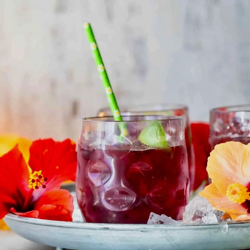 Hibiscus Iced Tea