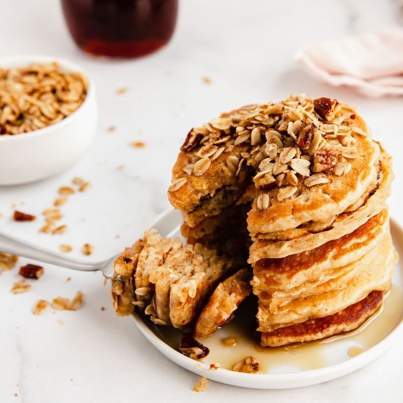 Oat Flour Pancakes