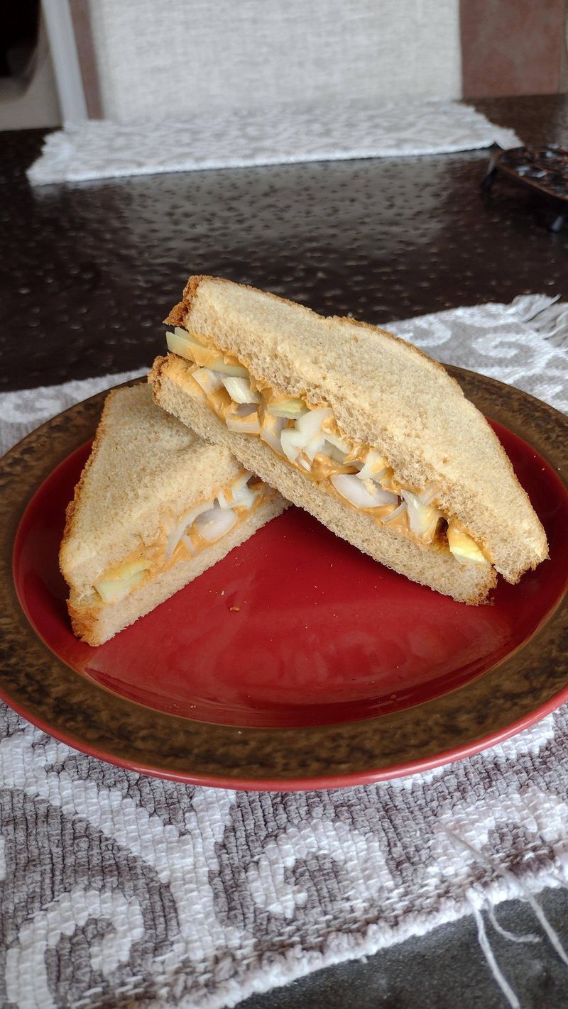 Peanut Butter and Onion Sandwich