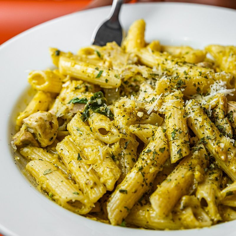 Pesto Chicken Penne