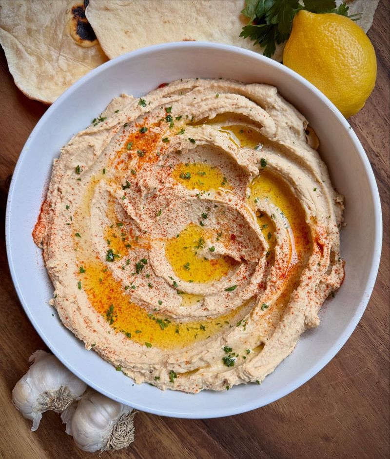 Pita and Hummus