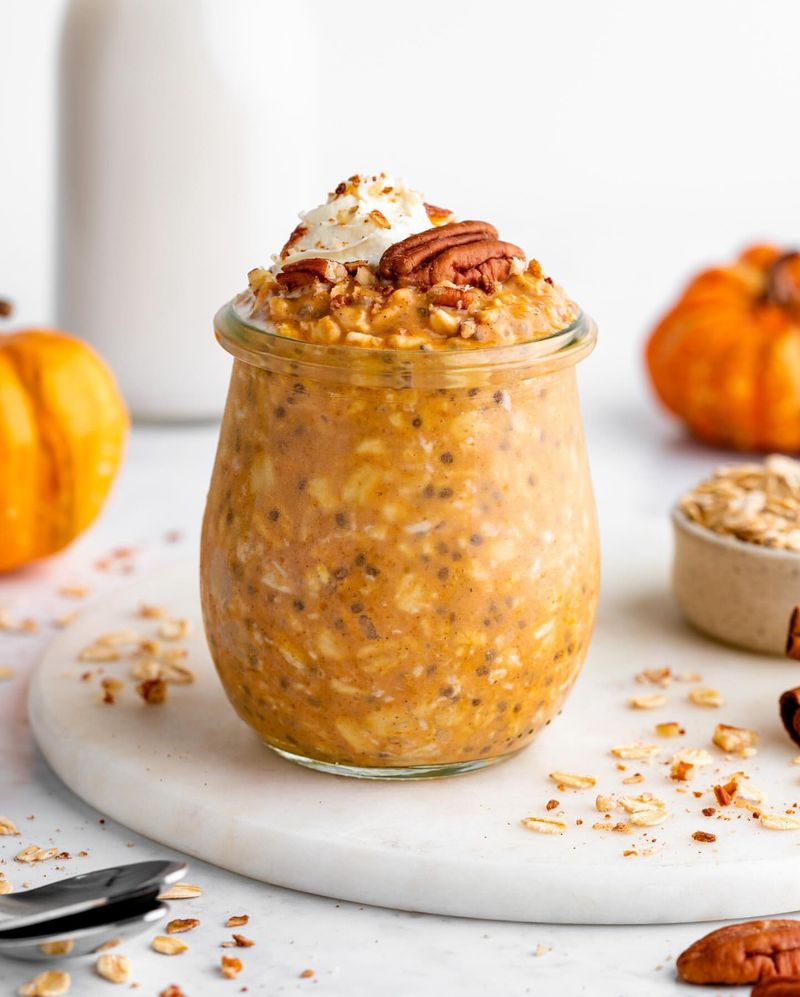 Pumpkin Spice Overnight Oats