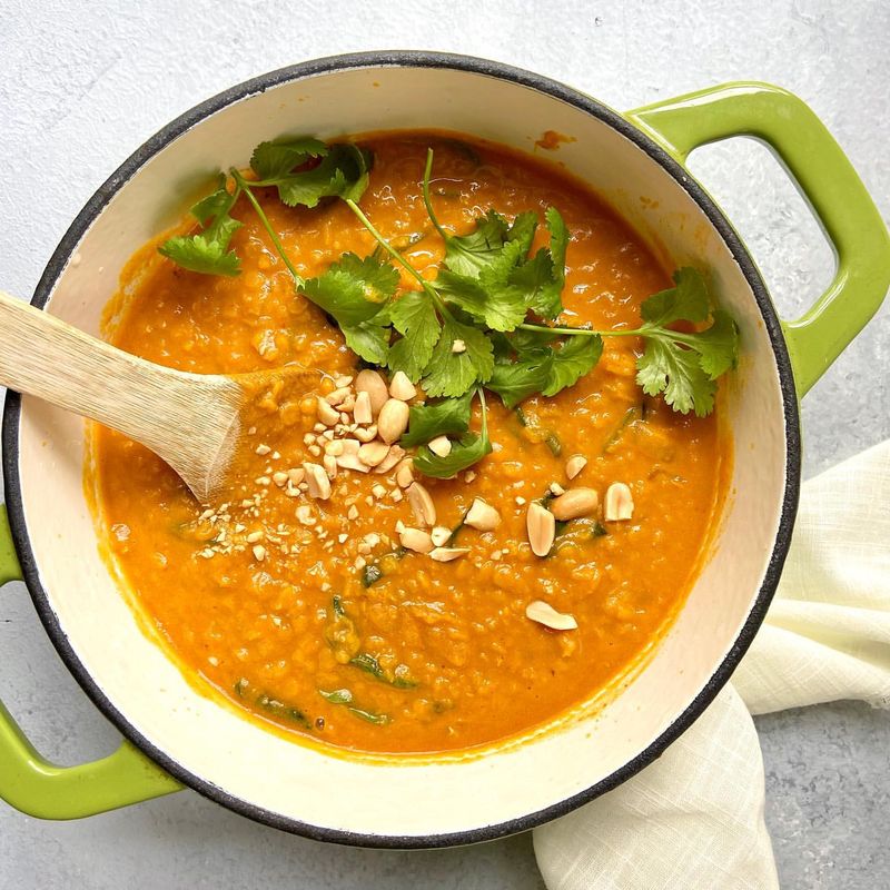 Pumpkin and Lentil Curry