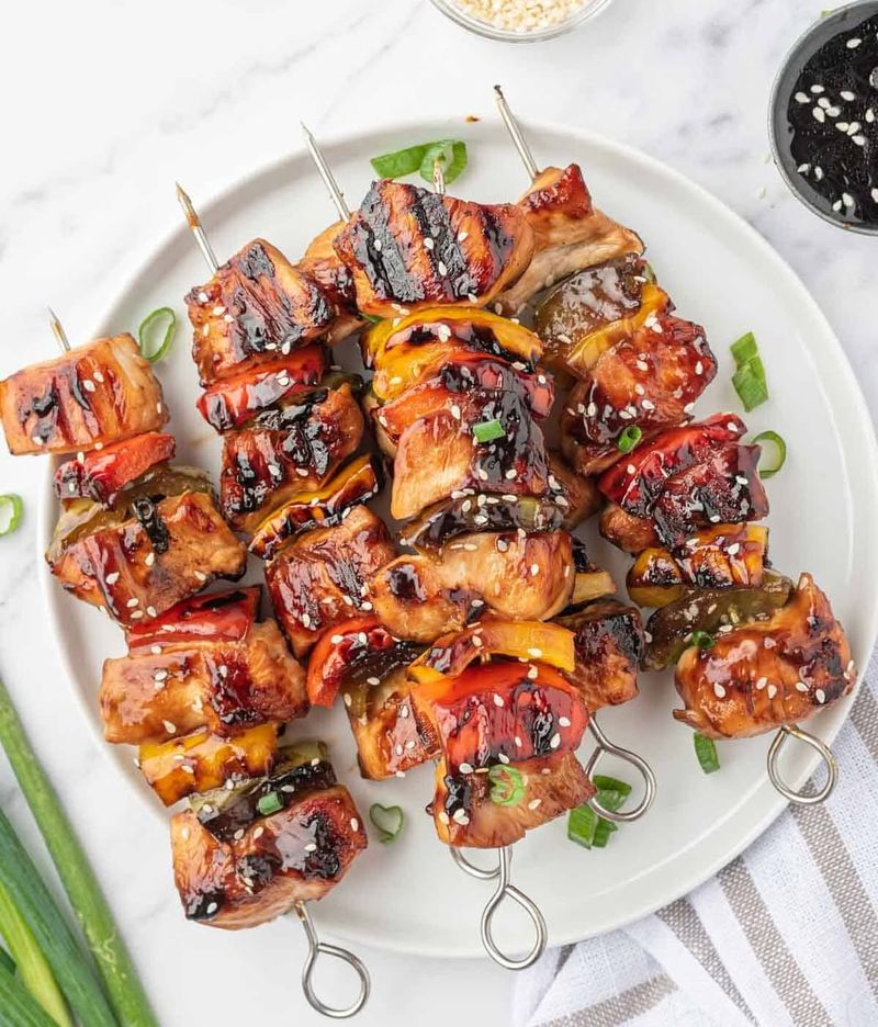 Teriyaki Chicken Skewers