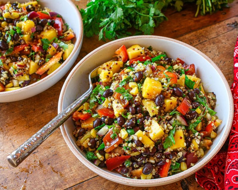 Quinoa and Black Bean Salad