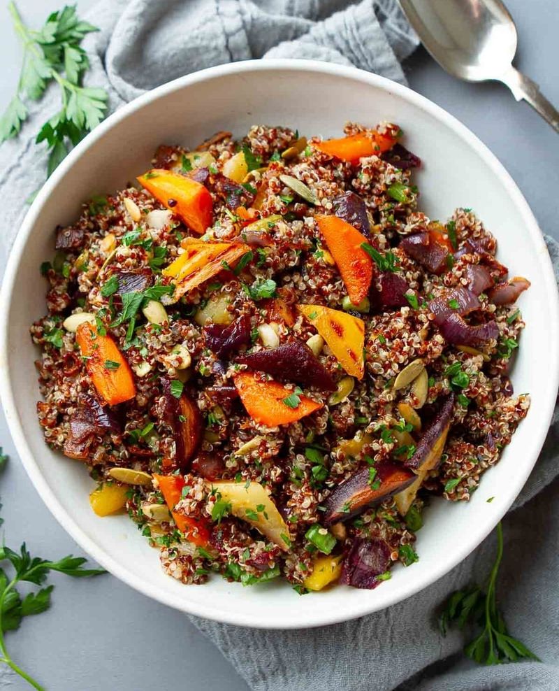 Quinoa and Vegetable Stir Fry