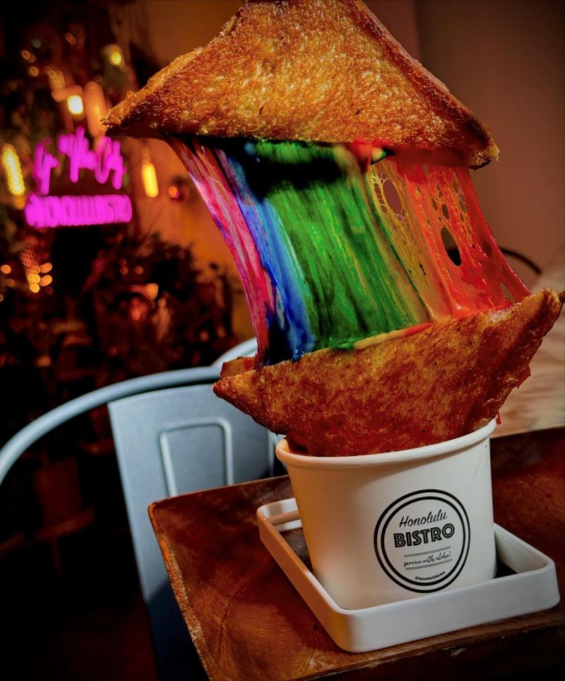 Rainbow Grilled Cheese