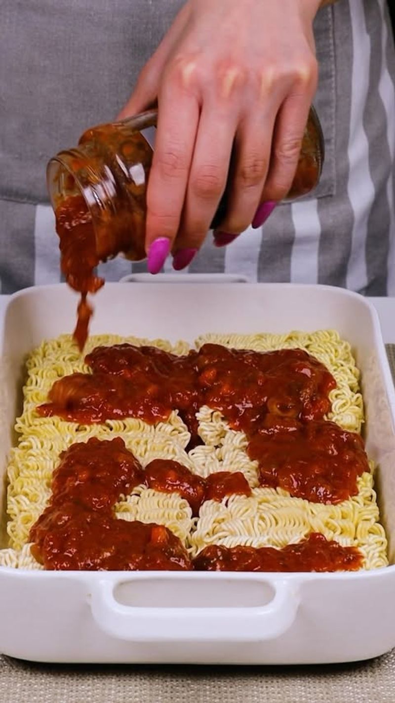 Ramen Lasagna