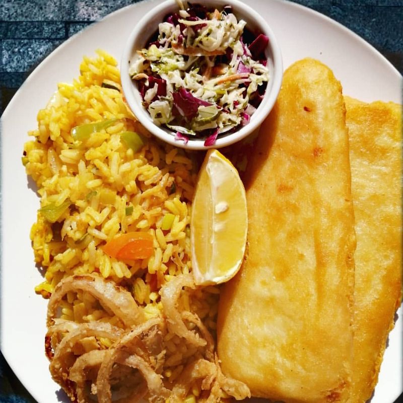 Rice Flour Battered Fish