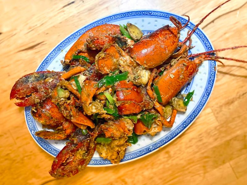 Ginger Scallion Lobster