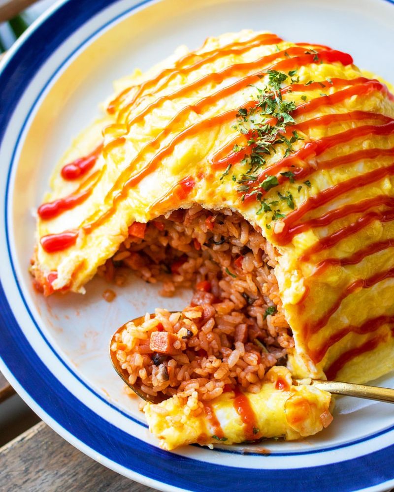 Rice Omelette