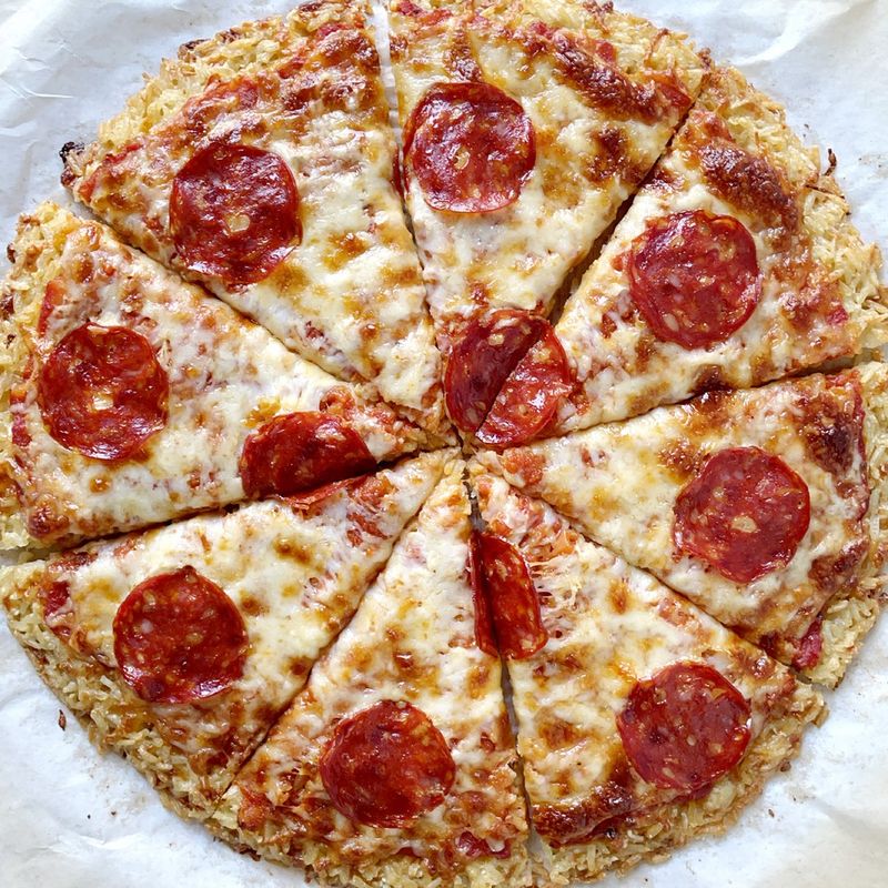 Rice Pizza Crust