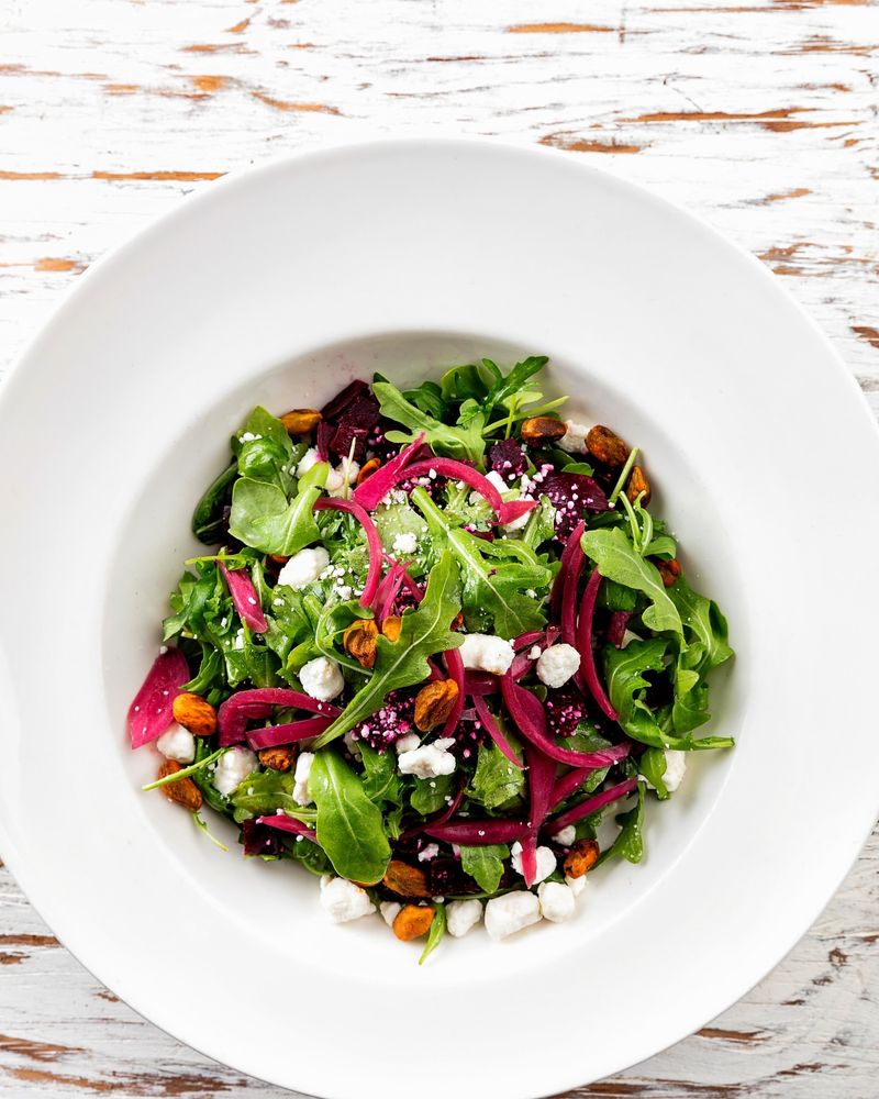 Roasted Beet and Arugula Salad