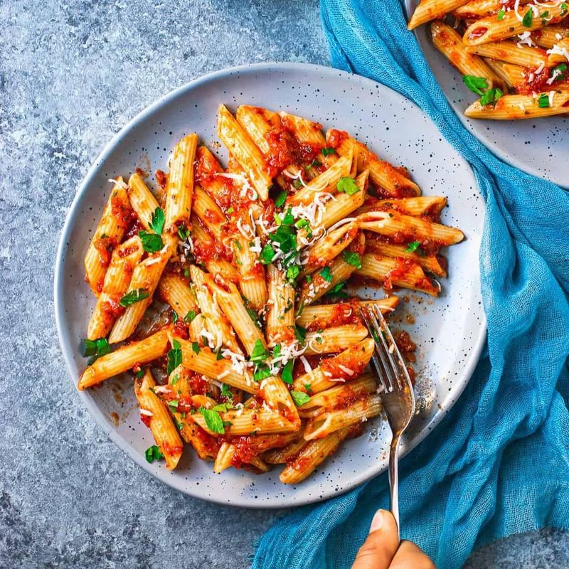 Roasted Red Pepper Pasta