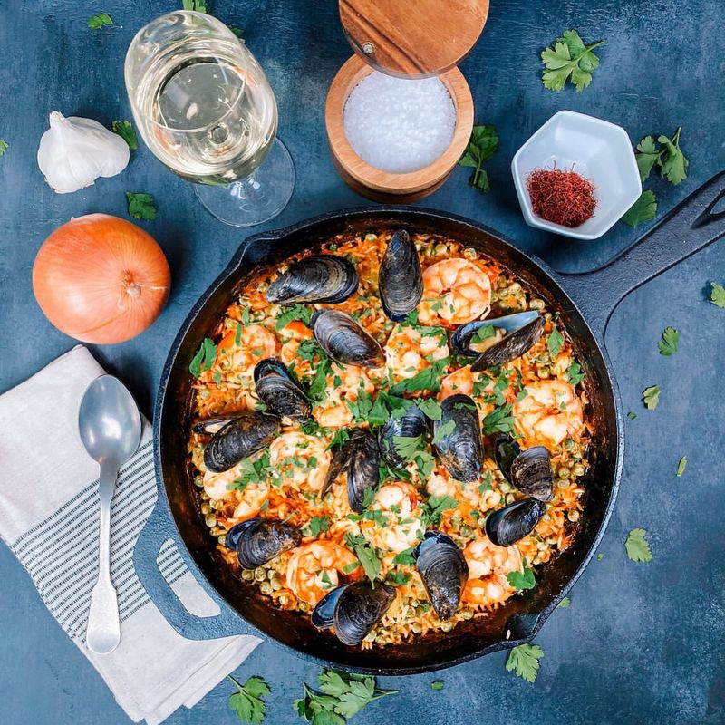 Seafood Paella