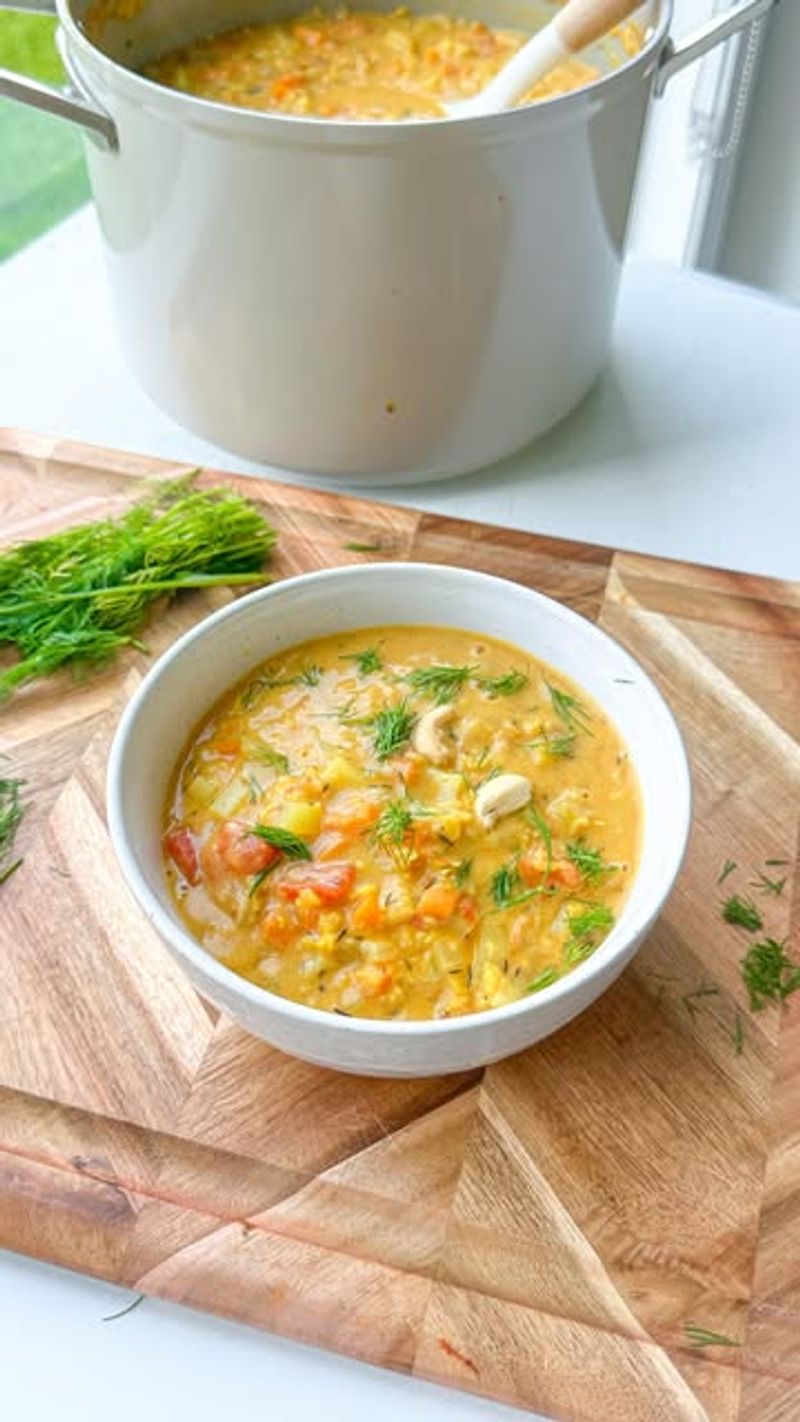 Red Lentil and Carrot Soup