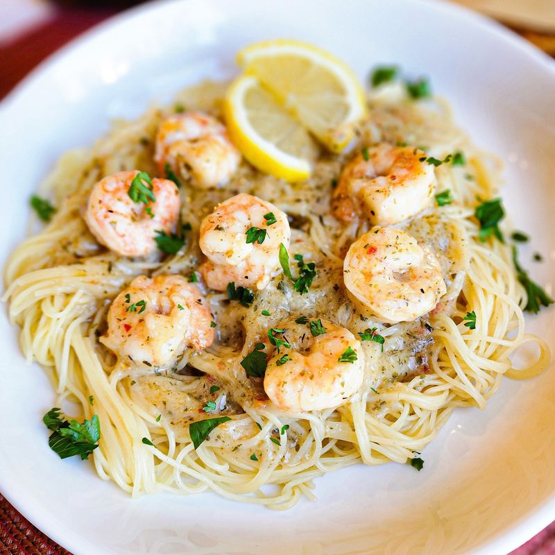 Shrimp Scampi Pasta