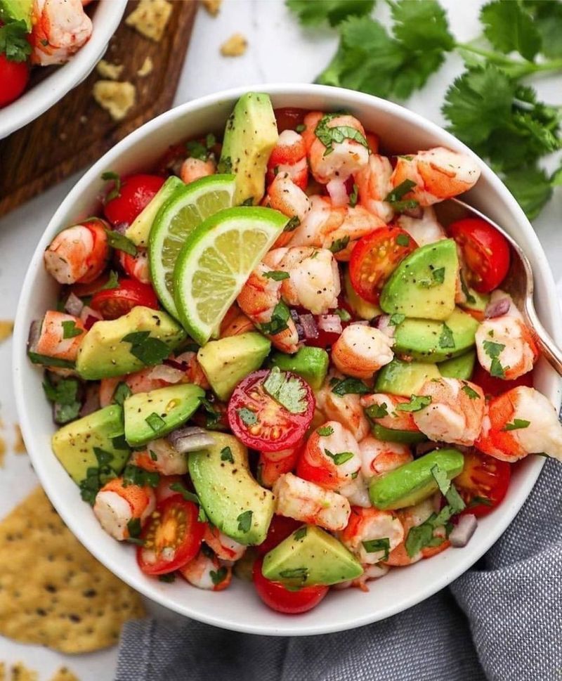 Shrimp and Avocado Salad