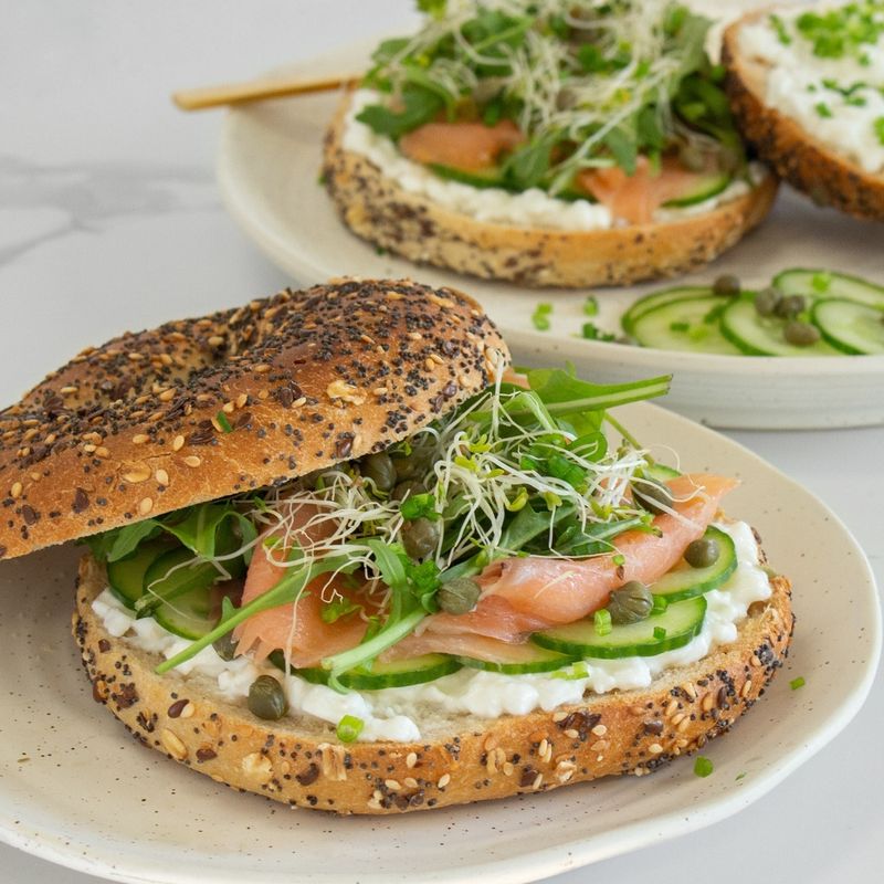 Smoked Salmon Bagel