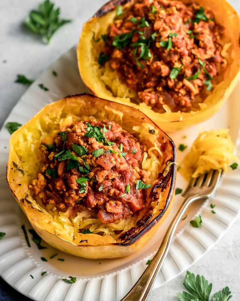 Spaghetti Squash Bolognese