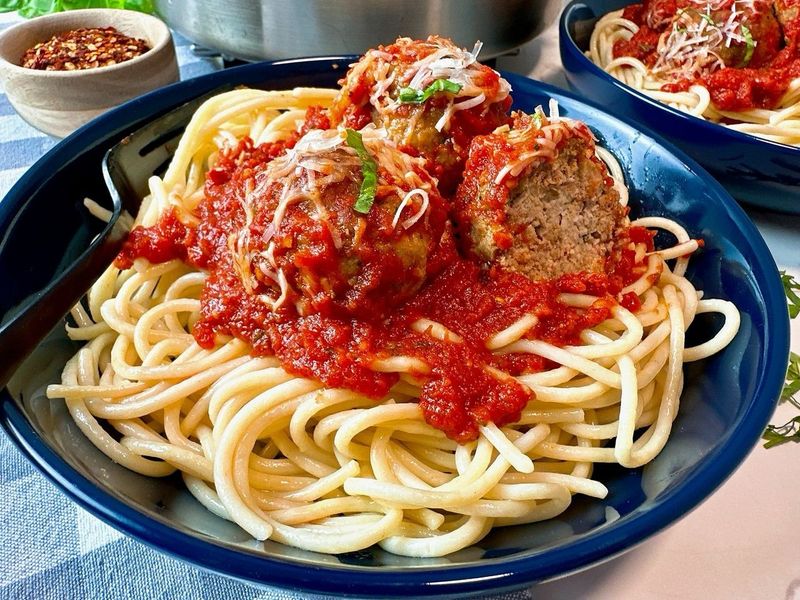 Spaghetti and Meatballs