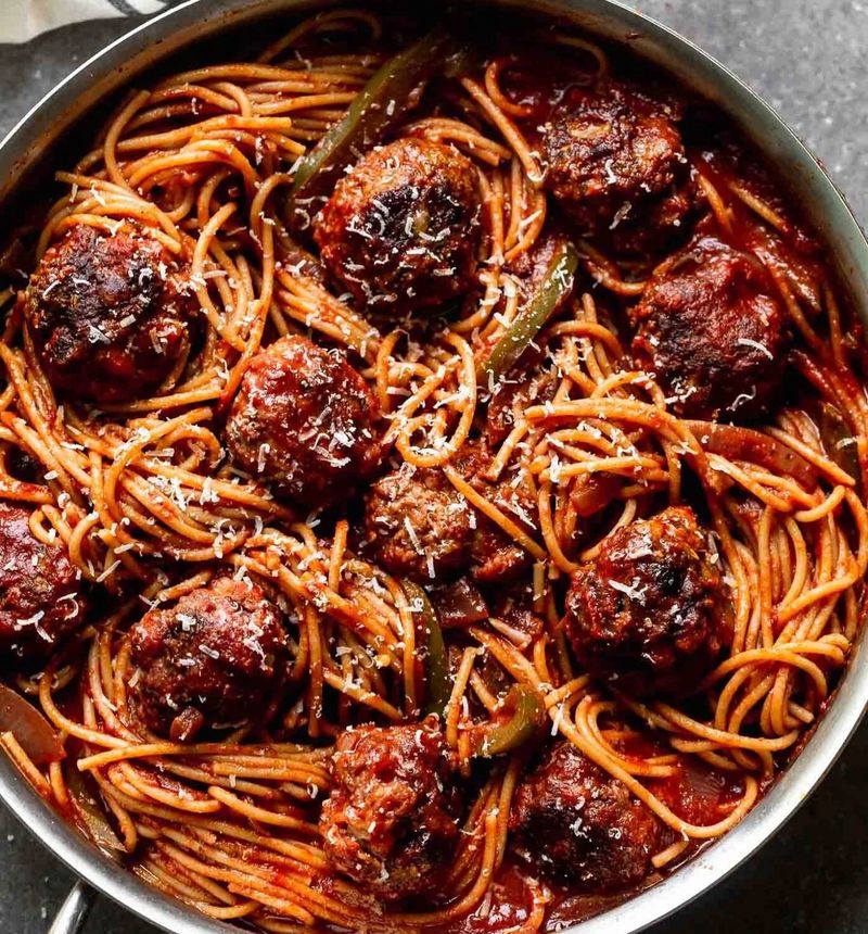 Spaghetti and Meatballs