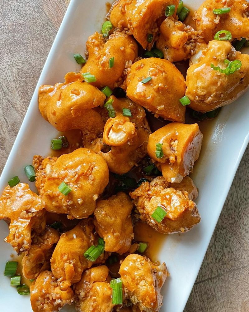 Spicy Air Fryer Cauliflower