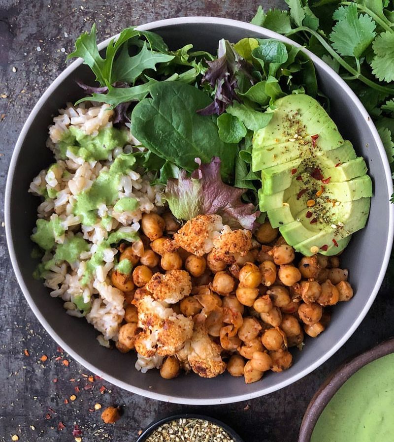 Spicy Chickpea Buddha Bowl