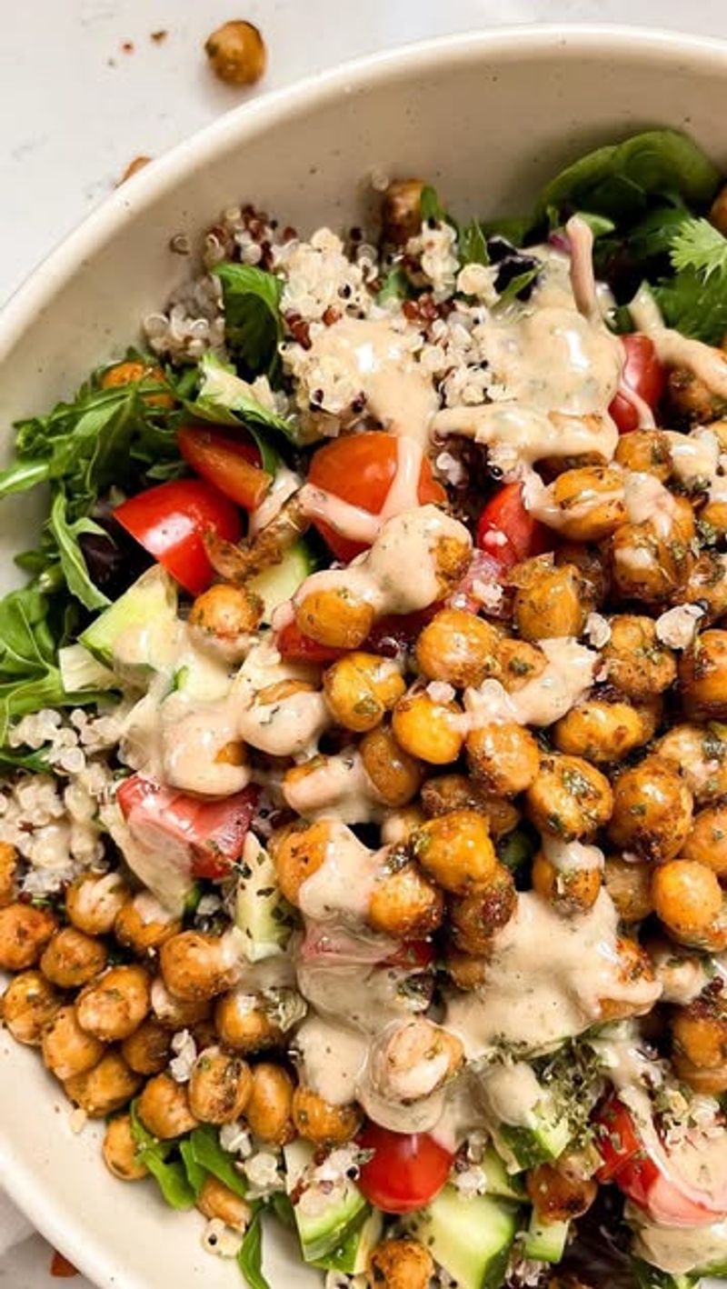 Spicy Chickpea Salad