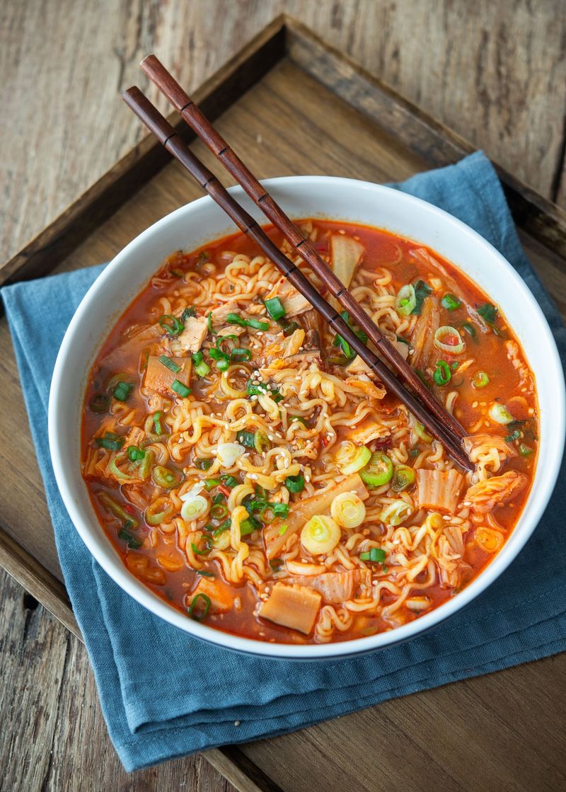 Spicy Kimchi Ramen