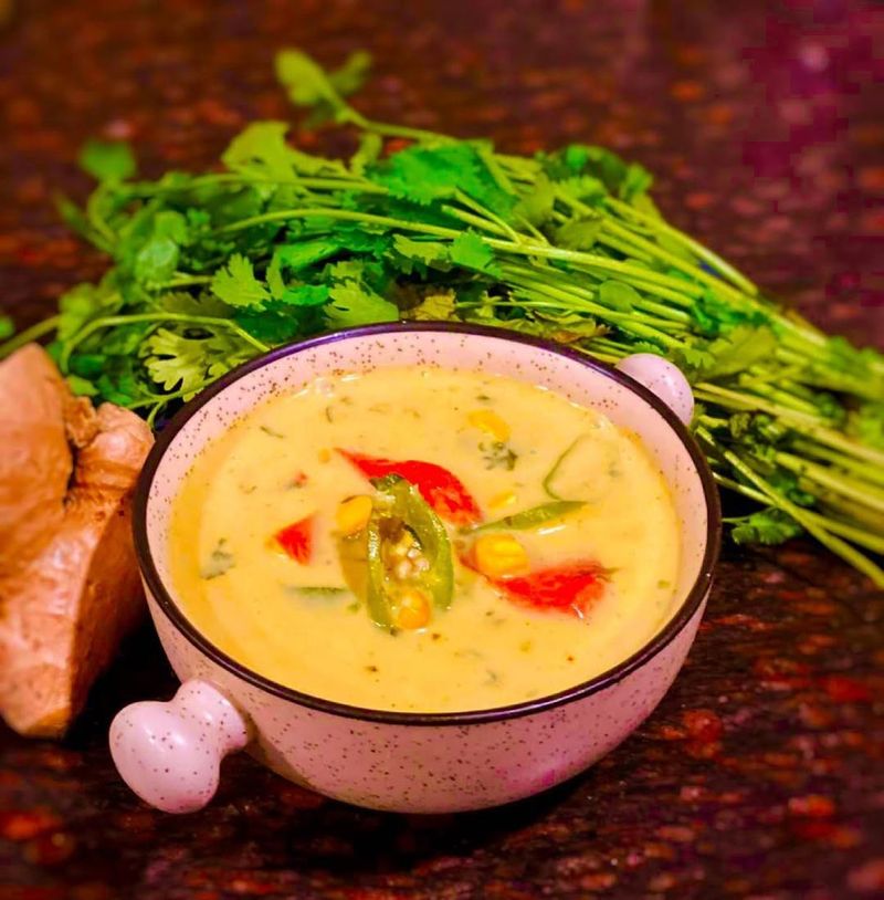 Spicy Thai Coconut Soup (Tom Kha Gai)