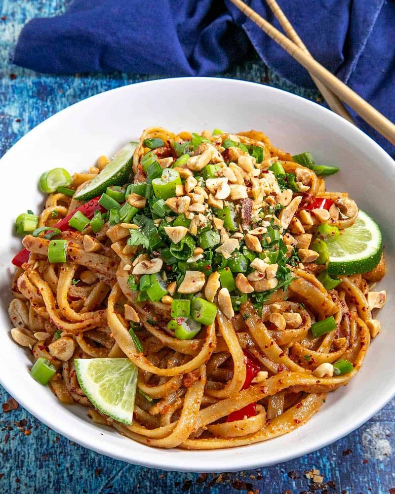 Spicy Thai Peanut Noodles