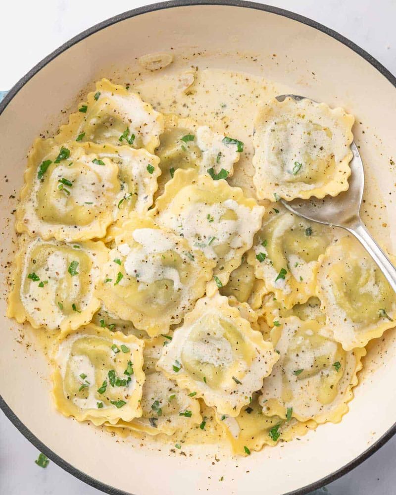 Spinach and Ricotta Ravioli