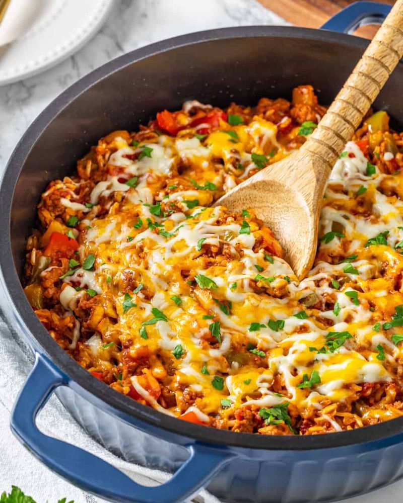 Stuffed Bell Pepper Casserole