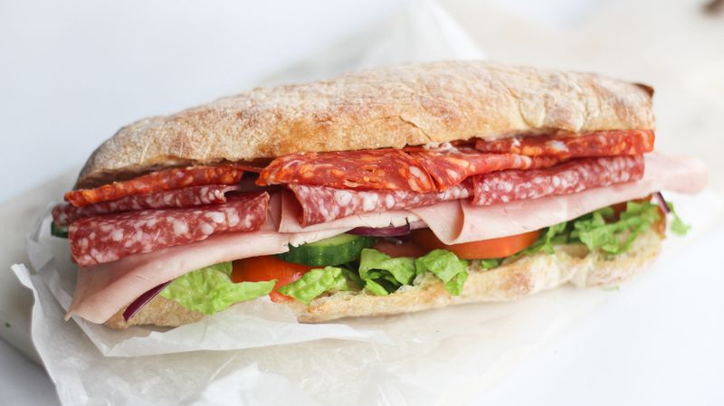 Subway's Italian B.M.T. Sandwich