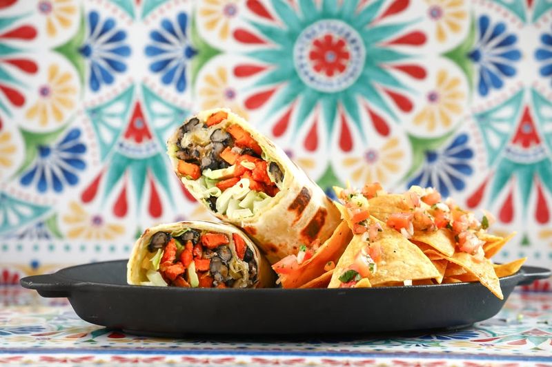 Sweet Potato and Black Bean Burritos