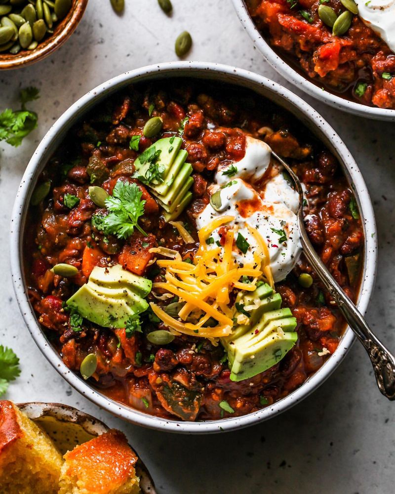 Sweet Potato and Black Bean Chili