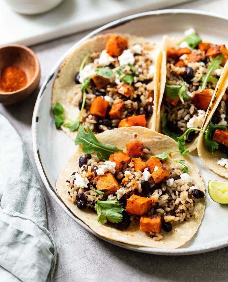 Sweet Potato and Black Bean Tacos