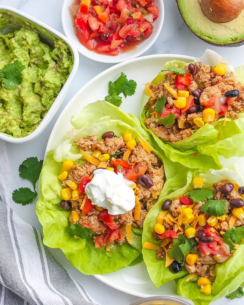 Taco Lettuce Wraps