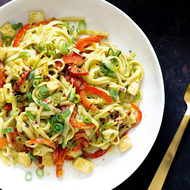 Thai Green Curry Noodles