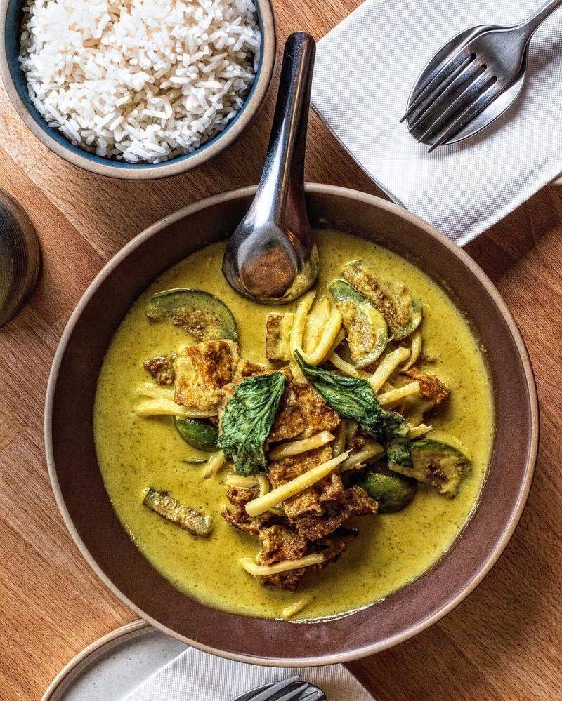 Thai Green Curry with Tofu