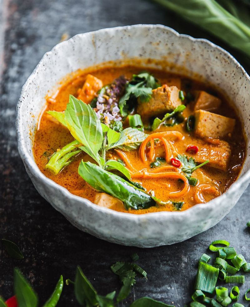 Thai Red Curry with Tofu