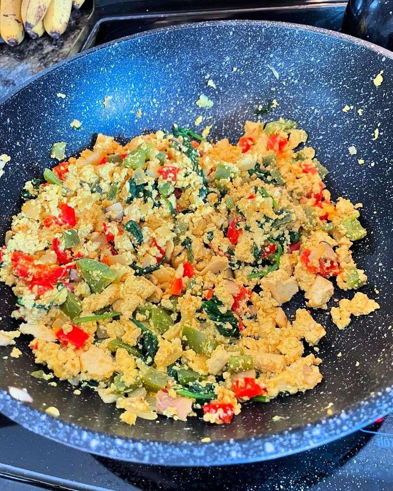 Tofu Scramble with Vegetables