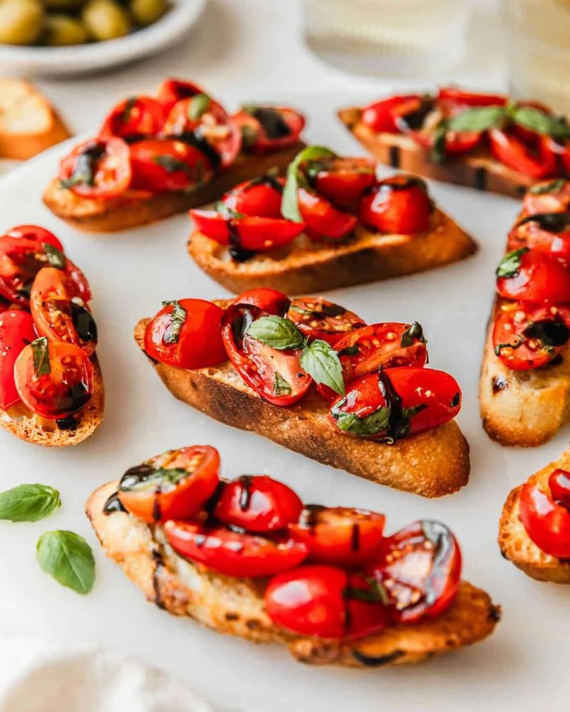 Tomato Basil Bruschetta