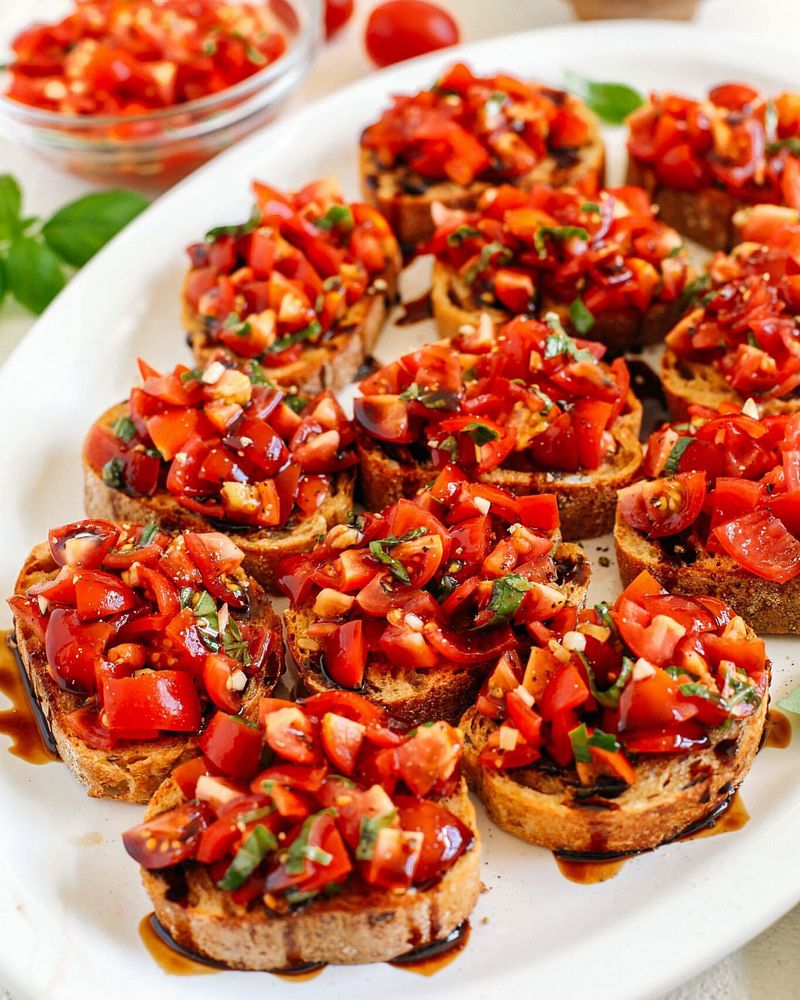 Tomato Basil Bruschetta