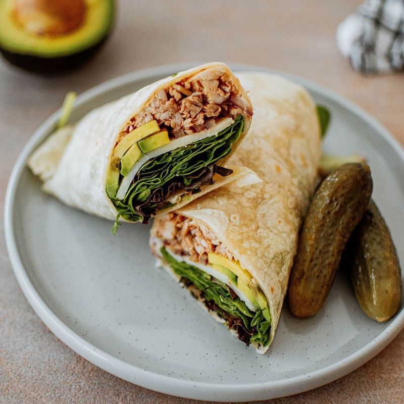 Turkey and Avocado Wrap