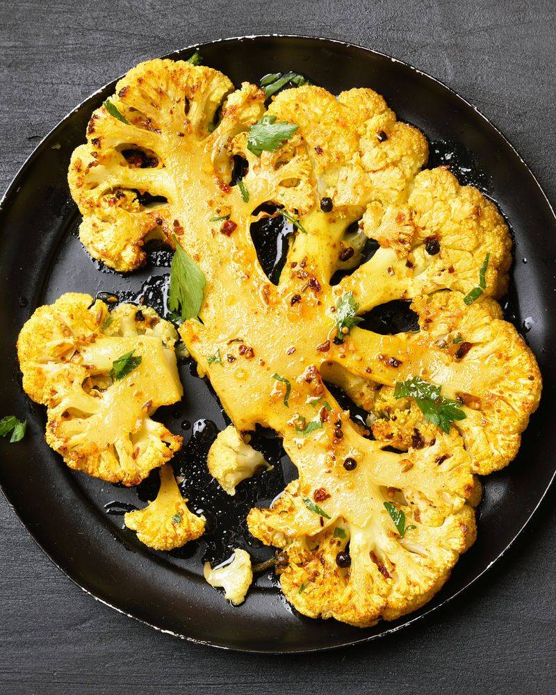 Turmeric Cauliflower Steaks