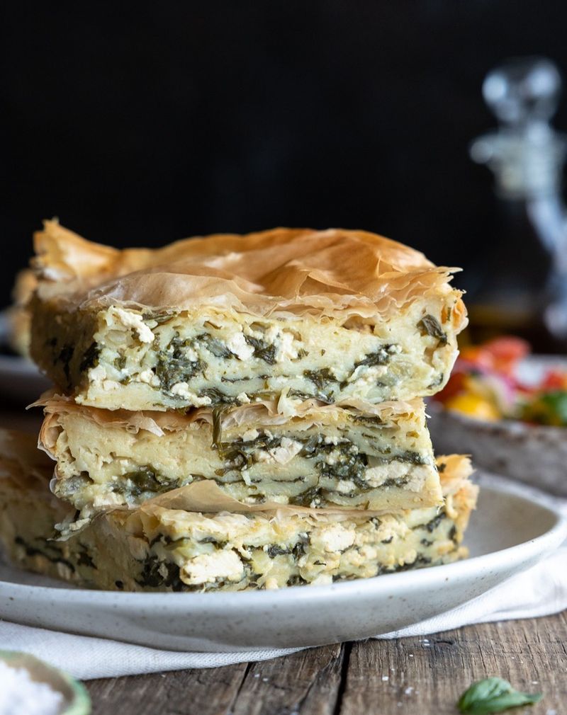 Spinach and Ricotta Pie