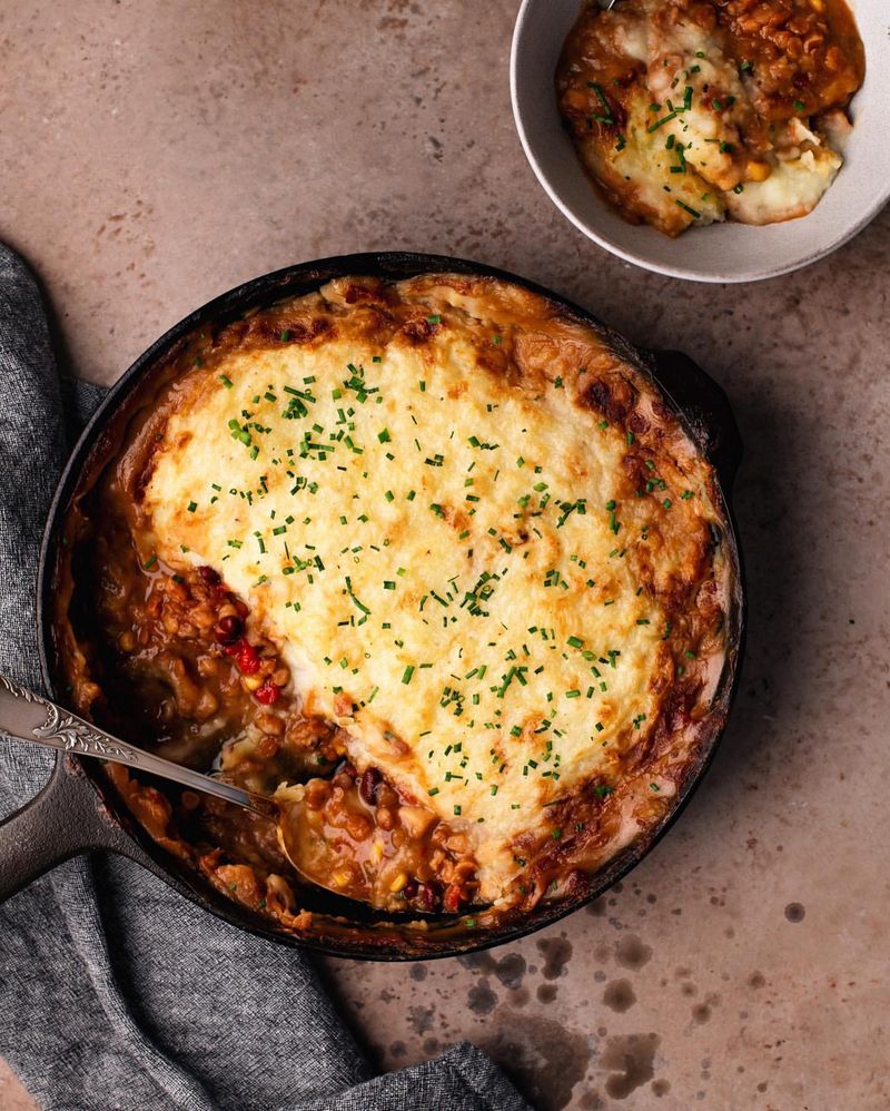 Vegan Lentil Shepherd's Pie